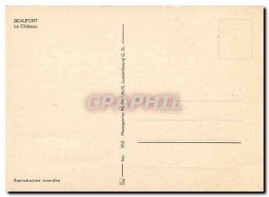 Modern Postcard Beaufort Chateau