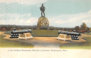 Soldier's Monument, Atkinson's Common Newburyport, Massachusetts MA  