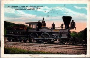 Teennessee Chatanooga The General Locomotive Used By Andrews Raiders 1930