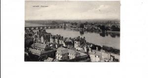 BF16348 saumur panorama  france front/back image