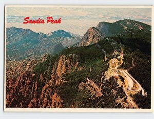 Postcard Sandia Peak, Albuquerque, New Mexico