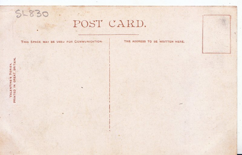 Shropshire Postcard - Ludlow Castle from Courtyard     SL830