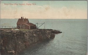 Postcard Point Prim (Fog Signal) Digby N.S. Canada