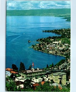 Postcard Glion Hôtel des Alpes Montreux Switzerland Europe