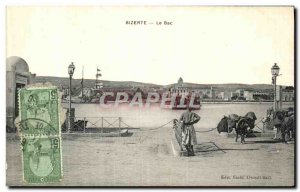 Old Postcard Bizerte Tray