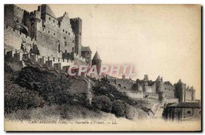 Old Postcard Set Carcassonne At I & # 39Ouest