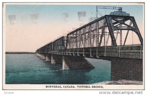Victoria Bridge, Montreal, Quebec, Canada, PU-1930