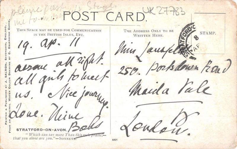 uk27783 stratford on avon uk