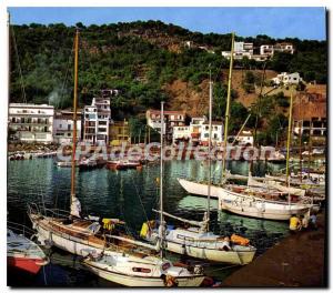 Modern Postcard Port ESTARTIT COSTA BRAVA