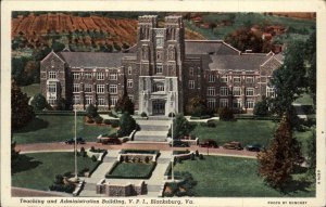 Blacksburg Virginia VA College University Polytechnic Institute VPI c1940s PC