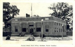 Graham, NC USA Post Office Unused 