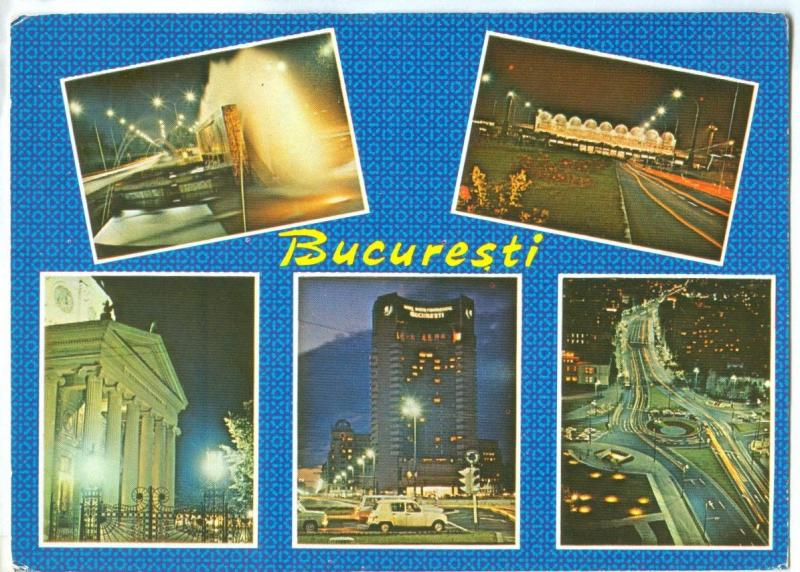 Romania, Bucharest, Bucuresti, 1976 used Postcard