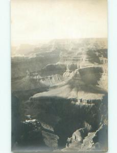 Pre-1930 rppc NICE VIEW Grand Canyon National Park Arizona AZ i9409@