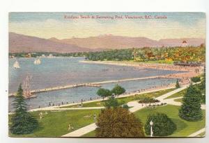 Kitsilano Beach Swimming Pool Vancouver British Columbia