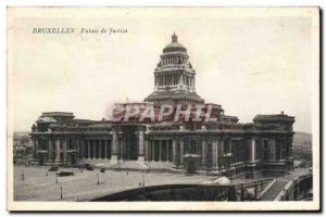 Old Postcard Brussels Courthouse