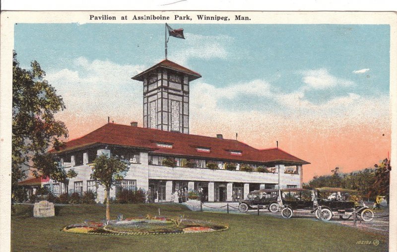 Postcard Pavilion Assiniboine Park Winnipeg Man Canada