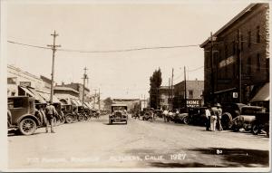 7th Annual Roundup Alturas California CA Niles c1927 UNUSED RPPC Postcard E52