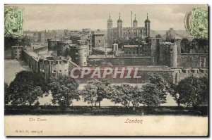 Old Postcard The Tower London