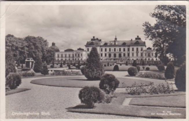 Sweden Drottningholms Slot The Castle 1949