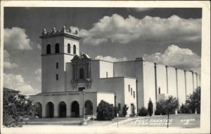 Fort Ft. Sam Houston San Antonio Texas TX Post Theatre Real Photo Postcard