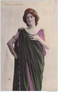 Theatre: Actress Lilly Brayton, 1900-1910s