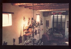 Zuni, New Mexico/NM Postcard,  Inside Of Old Zuni Mission