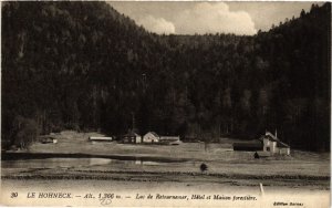 CPA LE HOHNECK Lac de Retournemet - Hotel et Maison forestiere (402411)