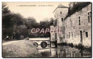 Old Postcard Marigny le Cahouet Les Fosses du Chateau