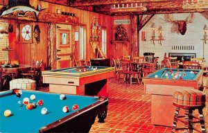 Batesville Indiana Jawacdah-Farms Billiards Room Pool Hall Postcard JF686887