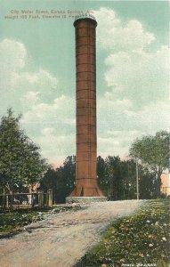 Postcard C1910 Wheelock Arkansas Eureka Springs City Water Tower Hawley 22-12393