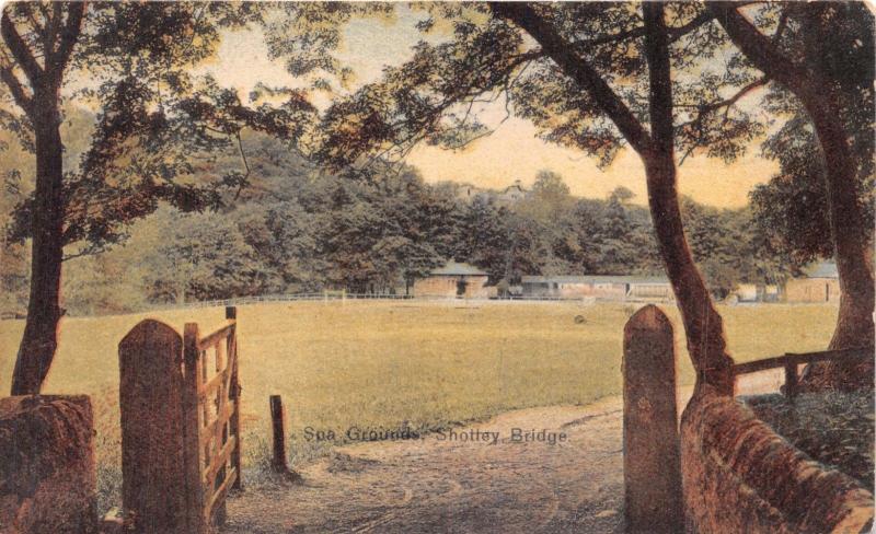 SHOTLEY BRIDGE COUNTY DURHAM UK SPA GROUNDS~RUDDOCK PHOTO POSTCARD