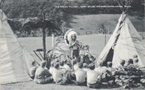 The Indian Village Camp Miller Shawnee-On-Delaware Pennsylvania Artvue