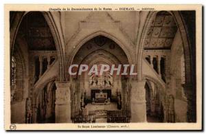 Dormans - Chapel of Reconnaisance Marne - Interior Old Postcard