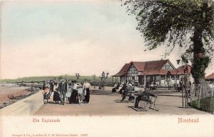 The Esplanade, Minehead, England, Great Britain, Very Early Postcard, Unused