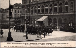 Besuch Majestaeten Kaisers, Der Kaiserin, Princess Victoria Louise Royalty C021