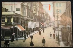 Postcard Used Constantinople Turkey US Stamp/ postmark LB