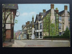 Worcestershire DROITWICH Raven Hotel c1918 Postcard by WHS&S