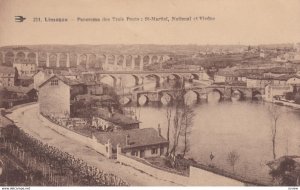 LIMOGES (Haute-Vienne), France, 1900-1910s ; Panorama 3