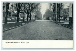 1910 Parkwood Avenue Toledo Ohio OH Posted Antique Postcard 