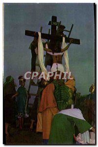 Modern Postcard Descent from the Cross
