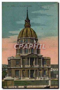 Postcard Old Paris Dome des Invalides