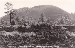 Arizona Sunset Crater Near Flagstaff Real Photo