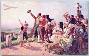 Societe Des Artistes Francais Albert Bettannier Pinxit De France Postcard