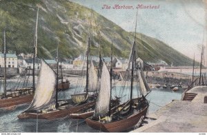 Minehead (Somerset), England, UK, 1905 ; The Harbour