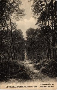 CPA La Chapelle-CHAMPIGNY vers l'YONNE - Promenade sous Bois (108352)