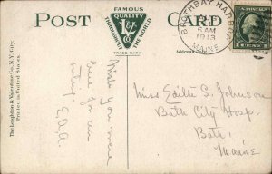 Squirrel Island Maine ME Casino Library c1900s-20s Postcard