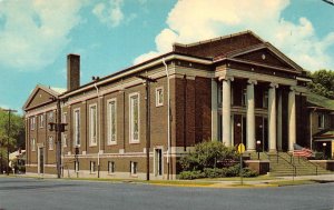 Paris, TN Tennessee  FIRST BAPTIST CHURCH  Henry County  VINTAGE Chrome Postcard