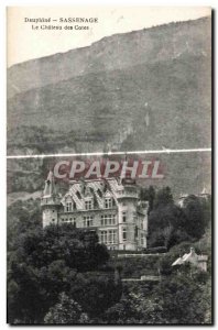 Old Postcard Dauphine Sassenage Le Chateau des Cotes