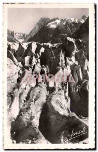 Chamonix Modern Postcard The serac of sea ice
