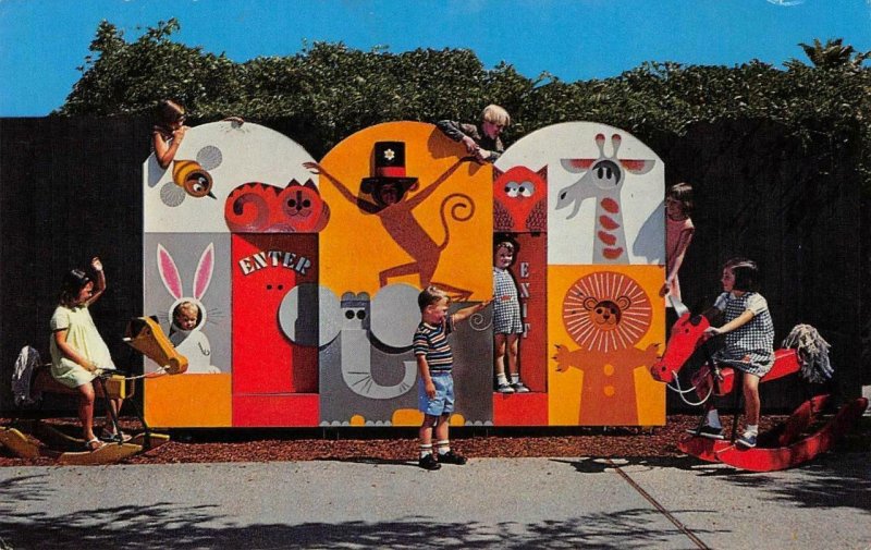 NUT TREE PLAYWALL Rocking Horse Playground Vacaville 1960s Rare Vintage Postcard Other